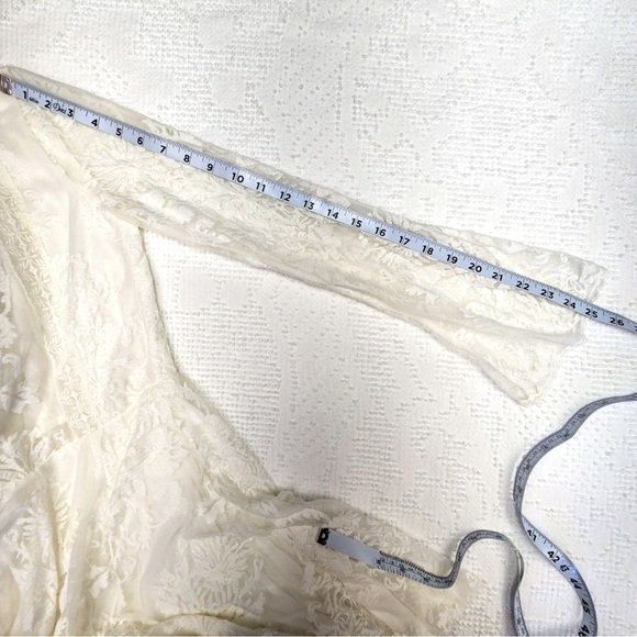 Free People Reign Over Me White Lace Mini Dress Rare NWOT - Picture 8 of 11